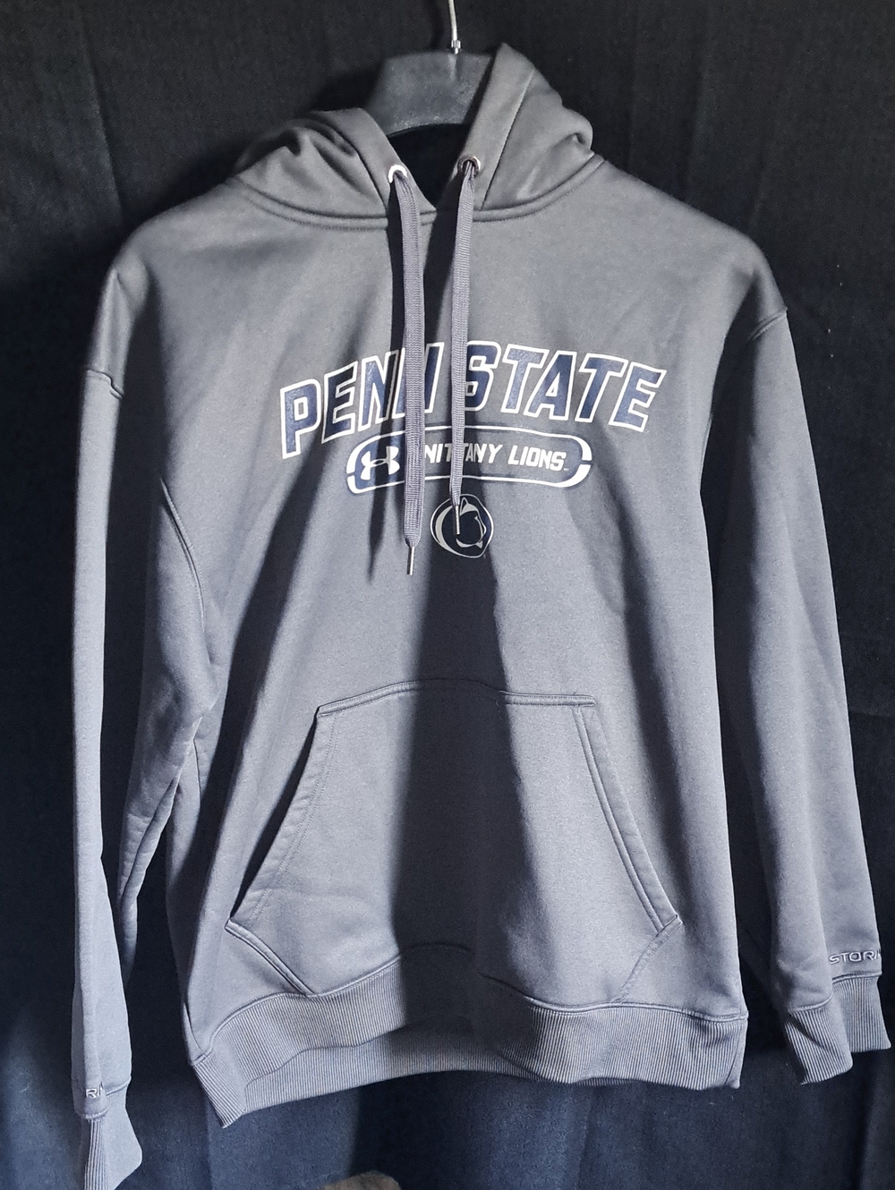 Under Armour Penn State Gray Pullover Hoodie